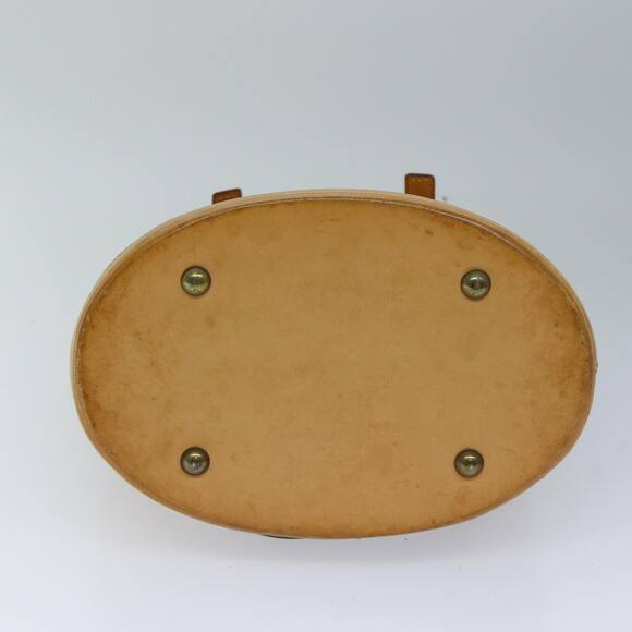 LOUIS VUITTON Nomad Leather Bucket PM Shoulder Bag Beige M85001 - Picture 5 of 16